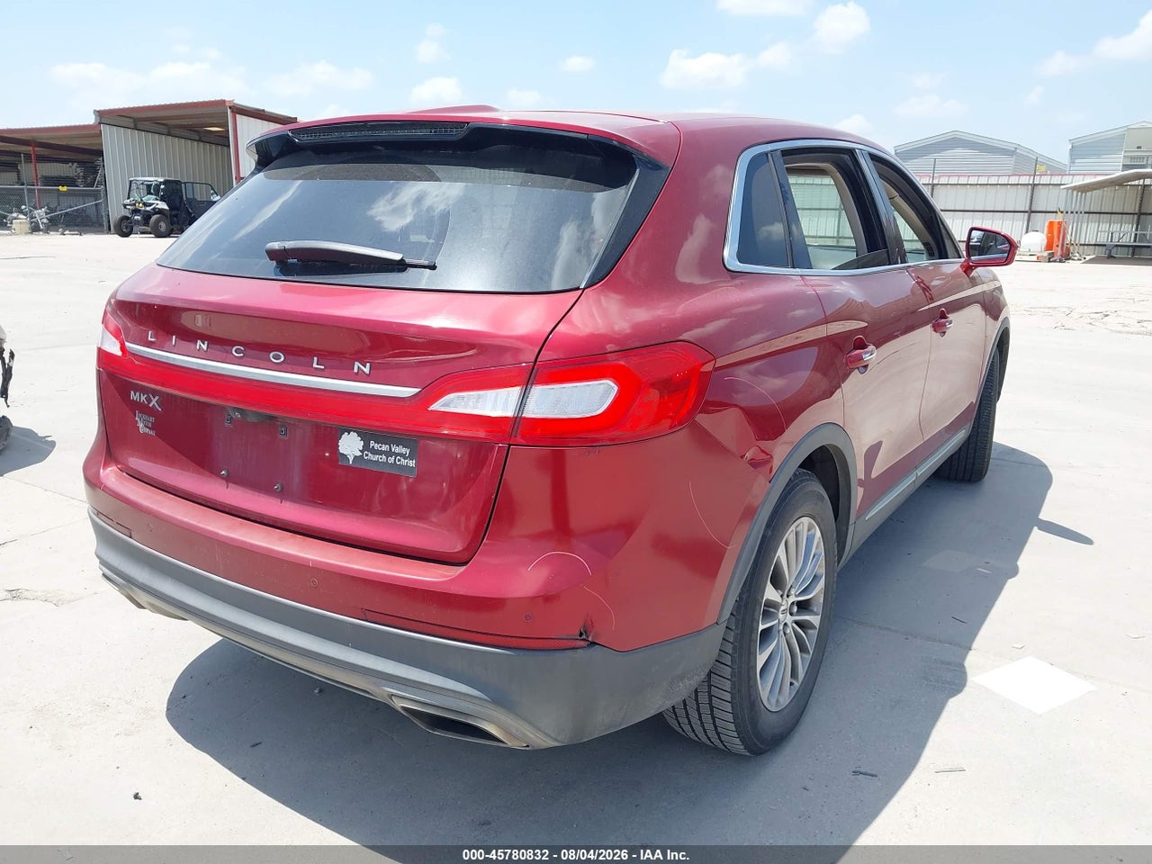 2016 LINCOLN MKX SELECT · 4/11