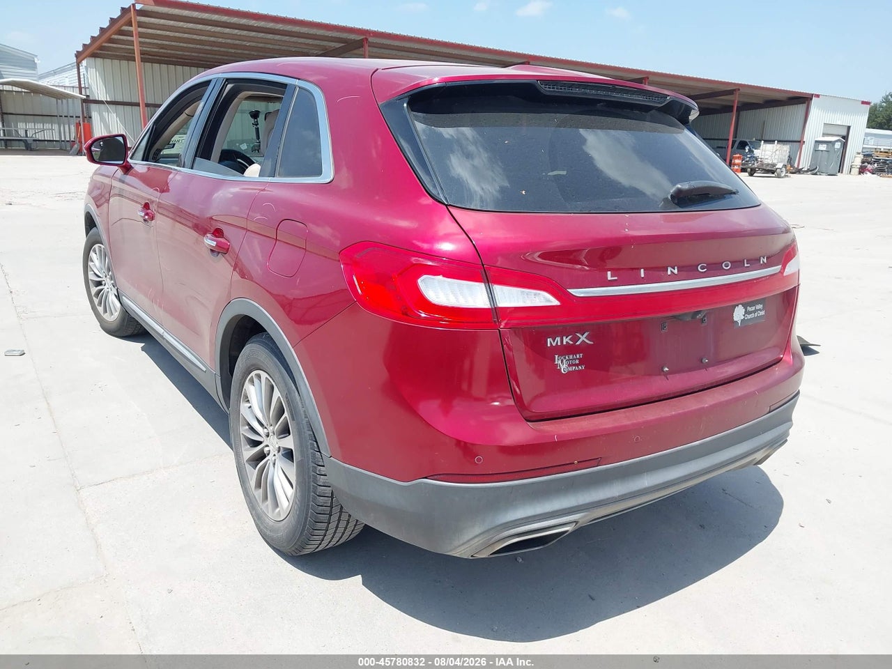 2016 LINCOLN MKX SELECT · 3/11