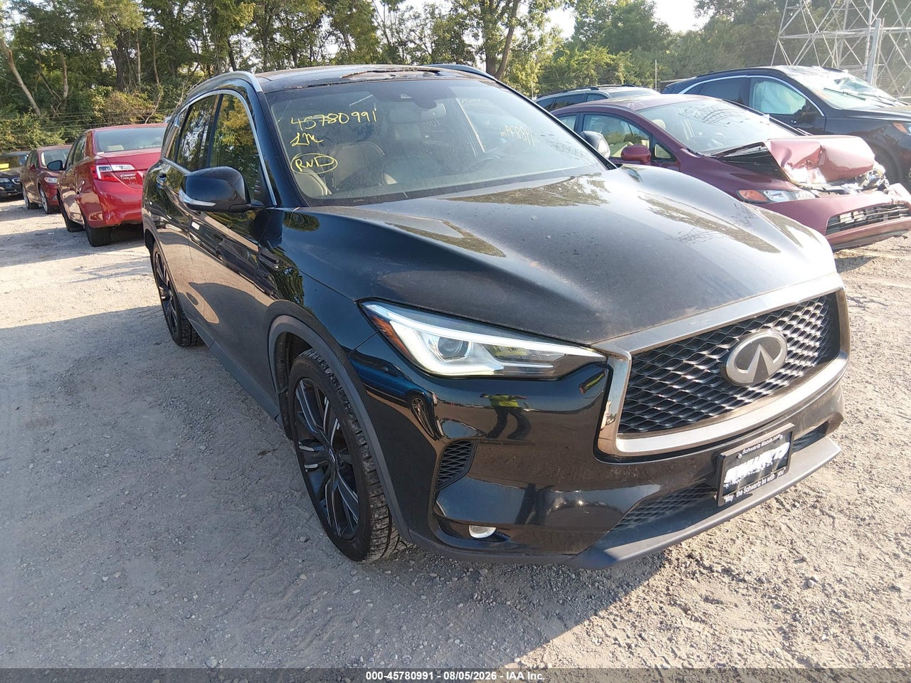 3PCAJ5BB0MF****** · 2021 INFINITI QX50 LUXE AWD