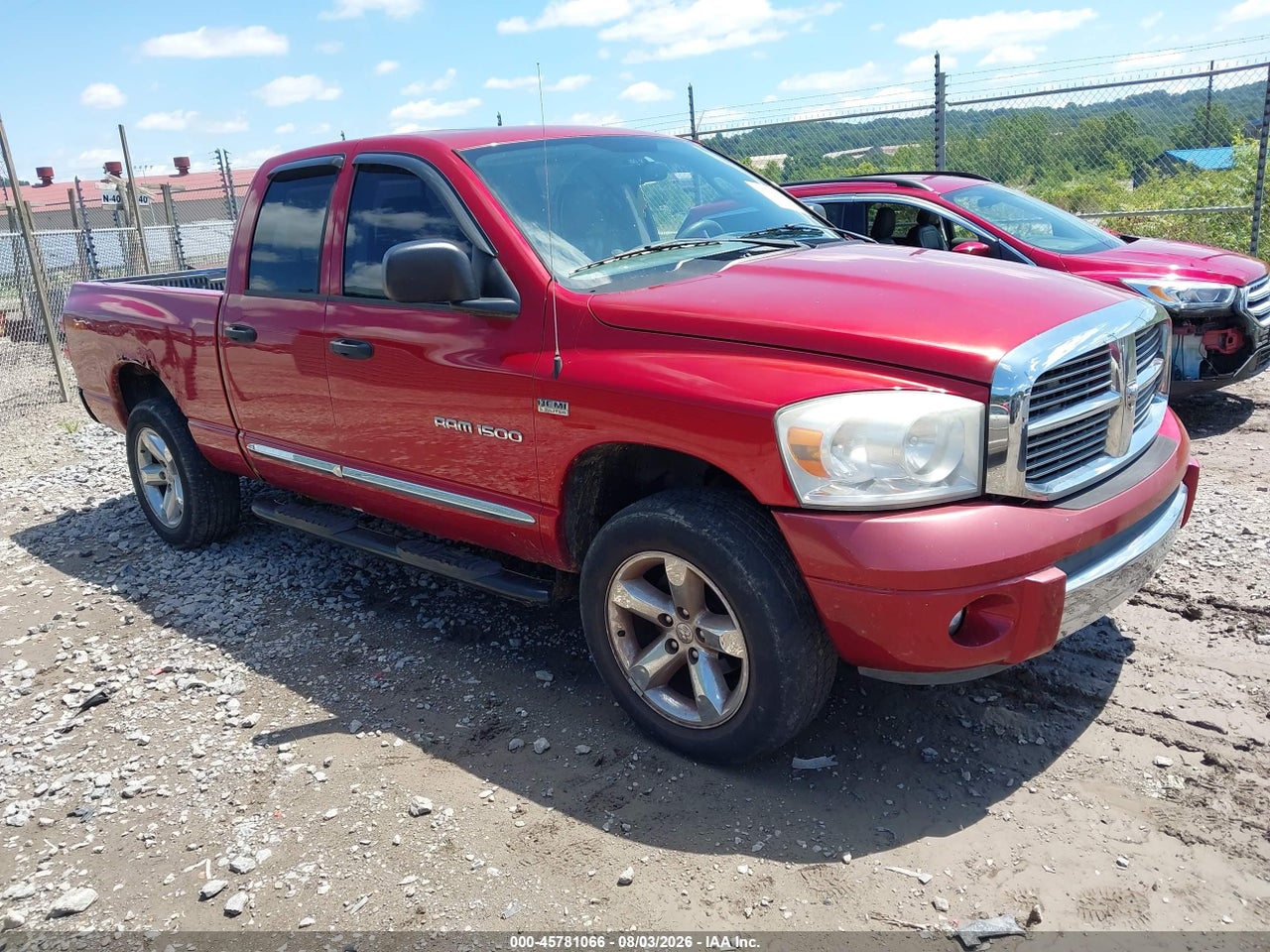 1D7HU18247S****** · 2007 DODGE RAM 1500 LARAMIE