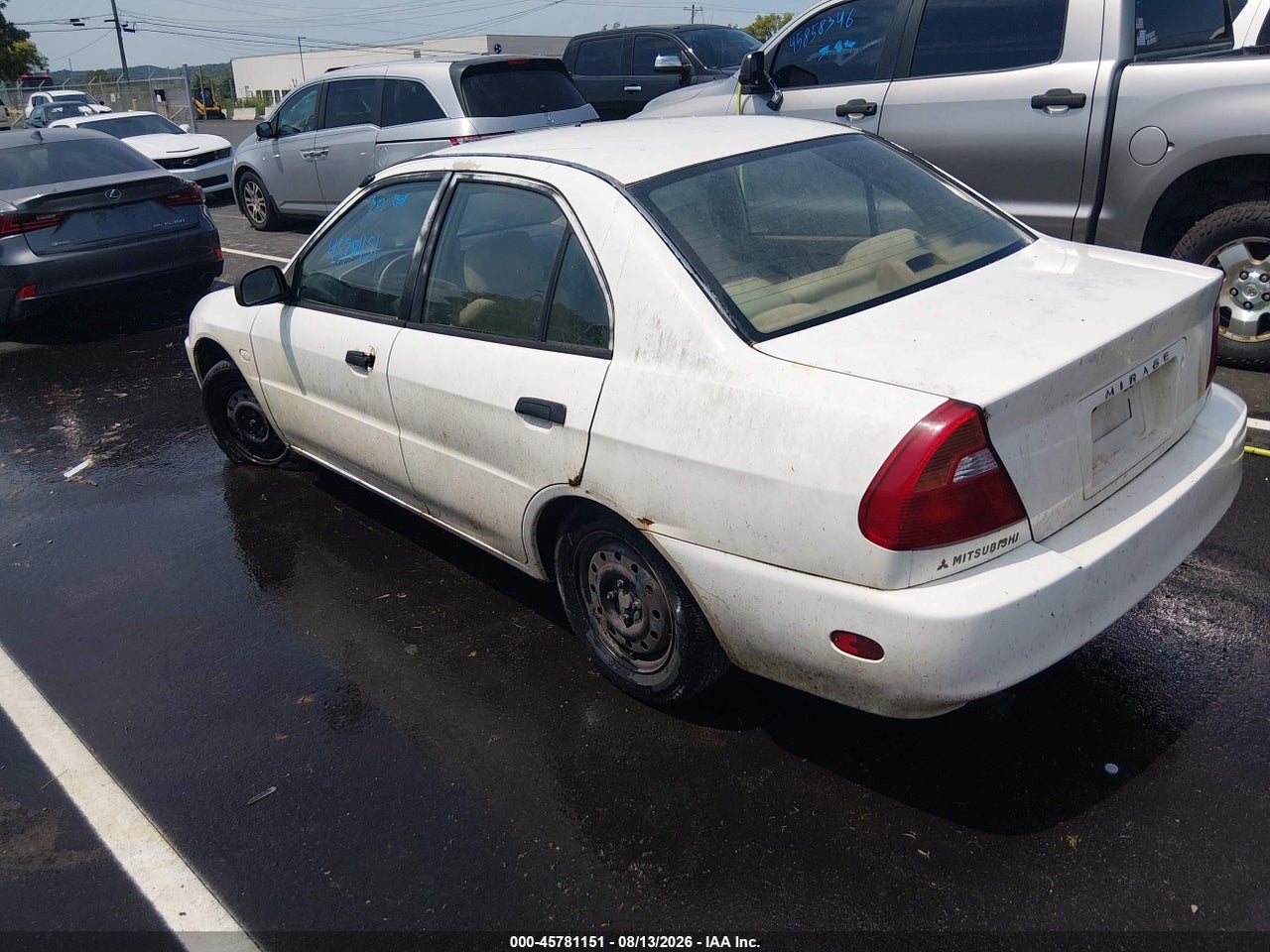 2000 MITSUBISHI MIRAGE DE · 3/11