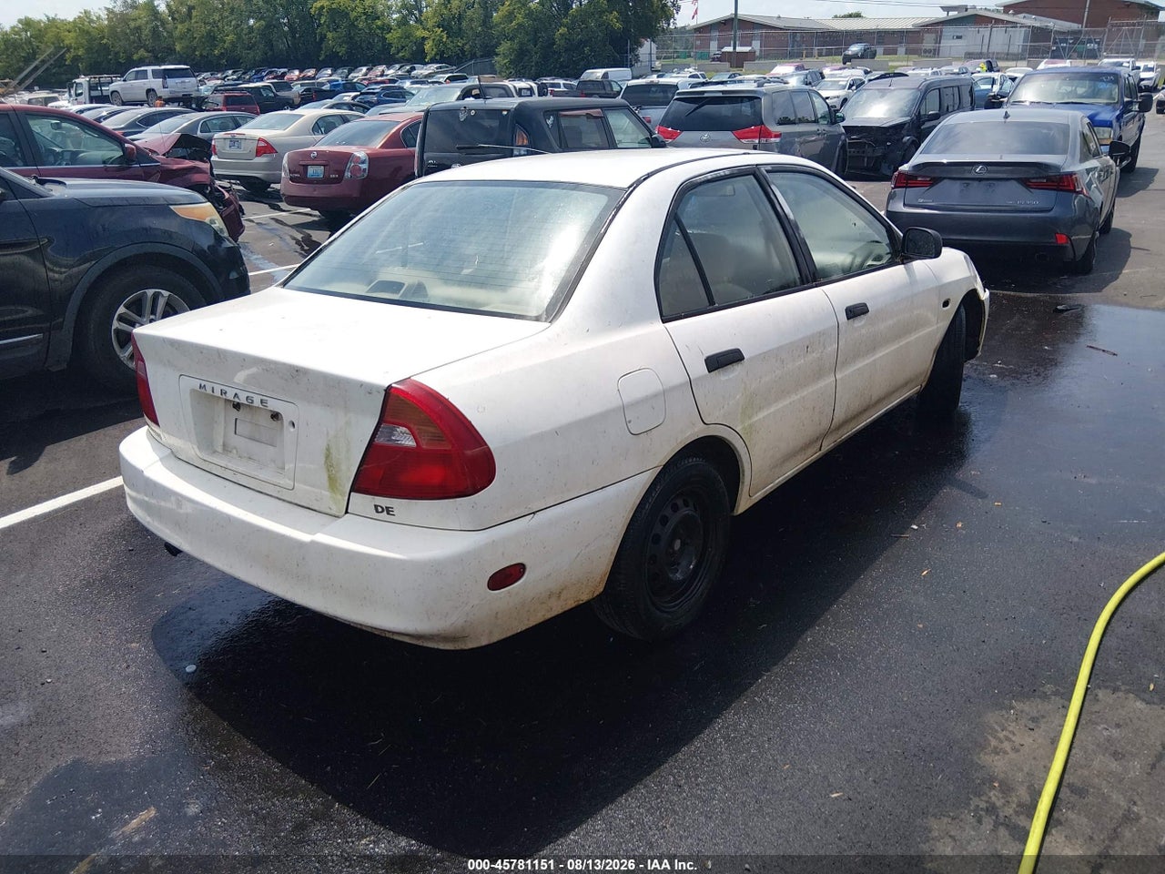 2000 MITSUBISHI MIRAGE DE · 4/11