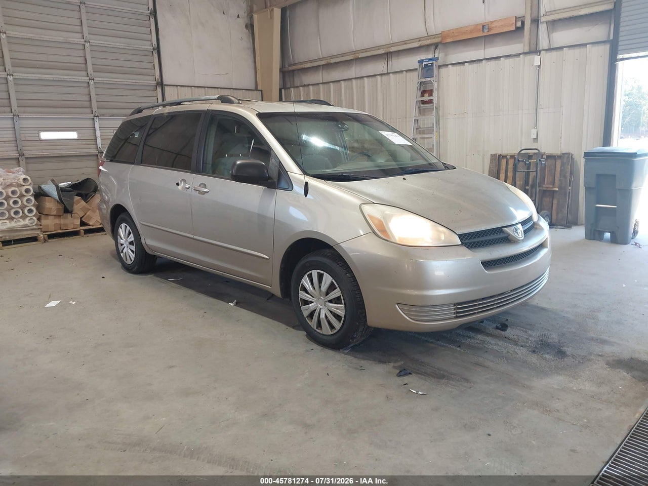 5TDZA23C15S****** · 2005 TOYOTA SIENNA LE
