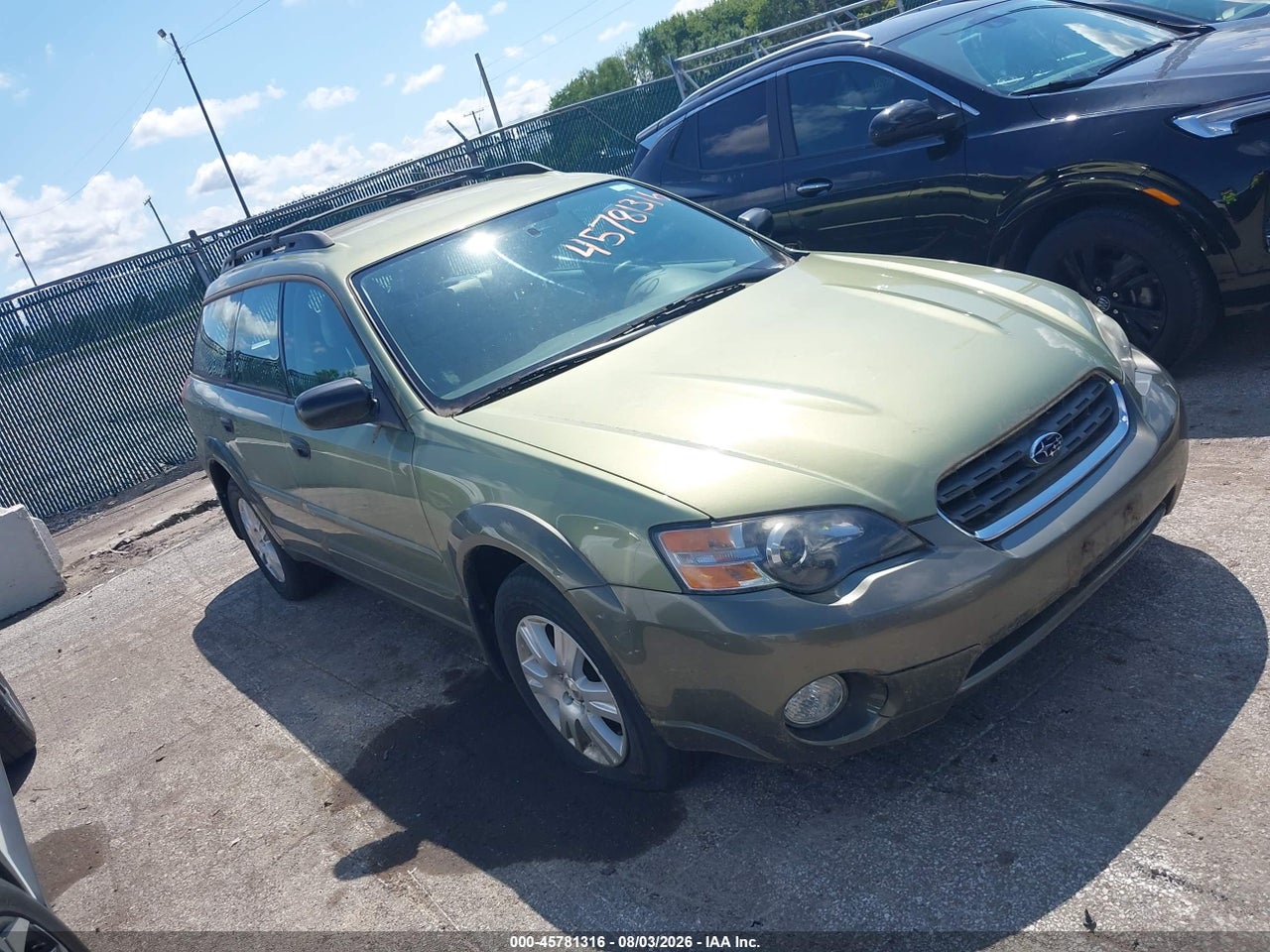 4S4BP61C957****** · 2005 SUBARU OUTBACK 2.5I