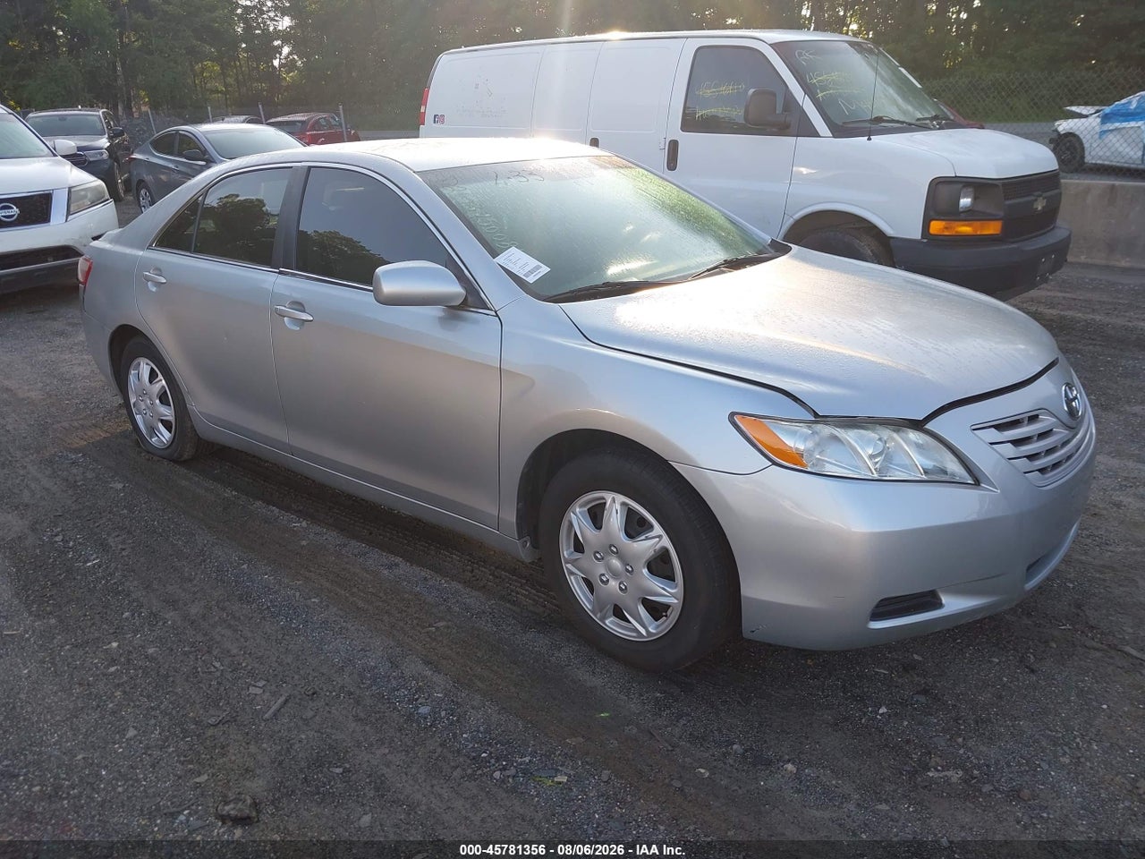 4T1BE46K67U****** · 2007 TOYOTA CAMRY LE