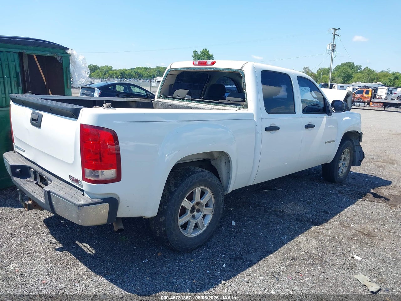 3GTEC13C57G****** · 2007 GMC SIERRA 1500 WORK TRUCK · 4/11