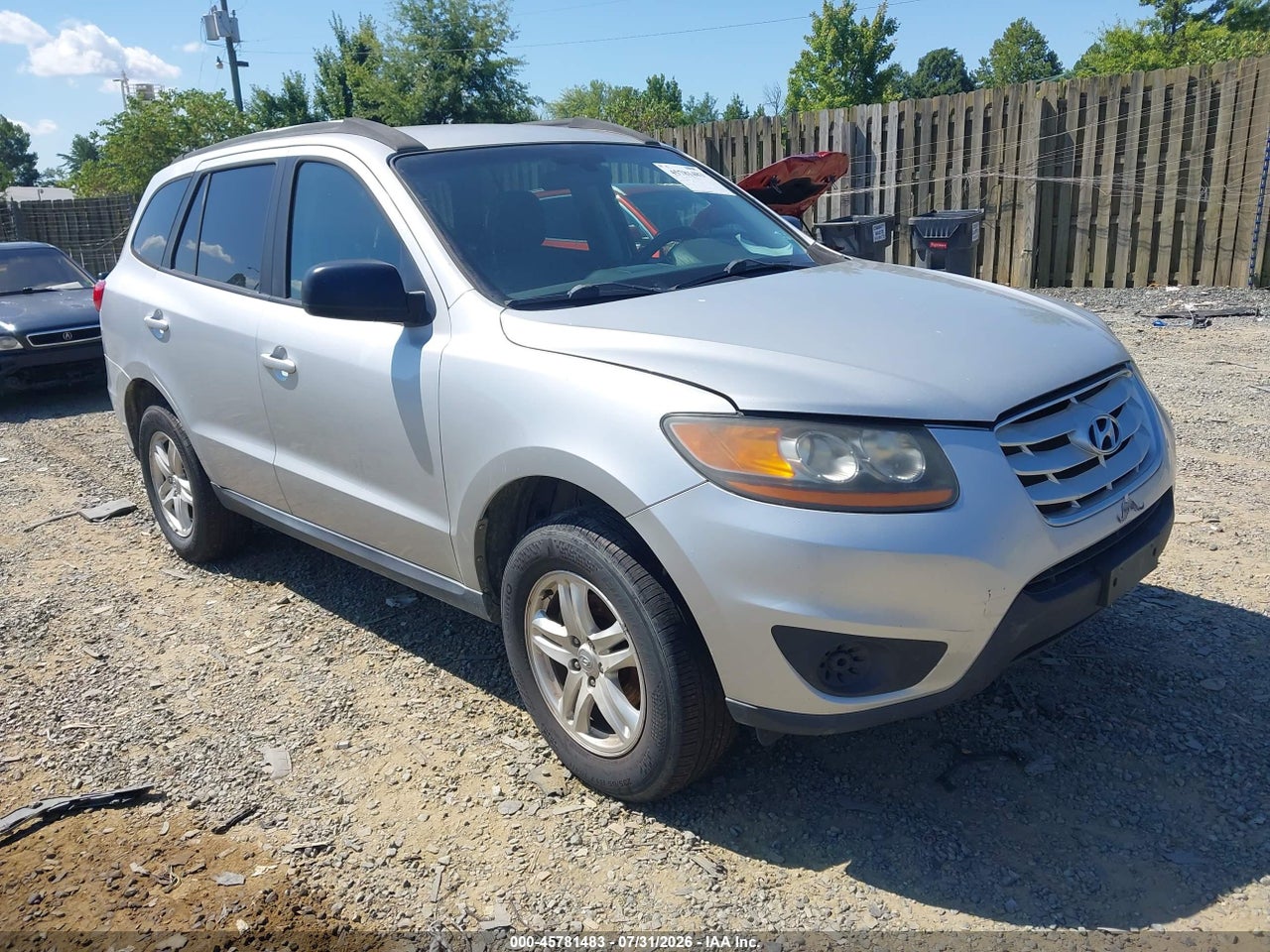 5XYZGDAB3BG****** · 2011 HYUNDAI SANTA FE GLS