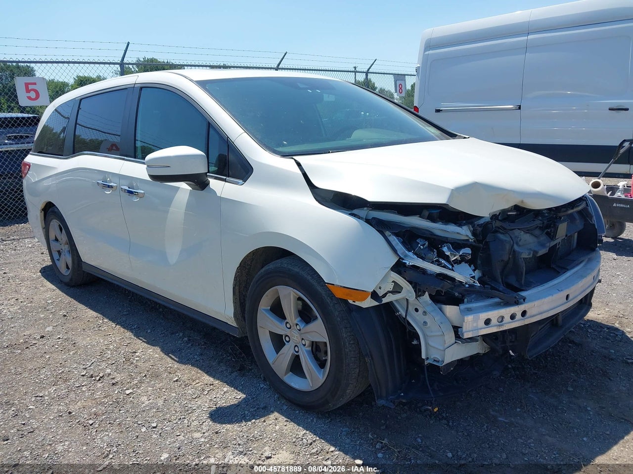 5FNRL6H7XJB****** · 2018 HONDA ODYSSEY EX-L