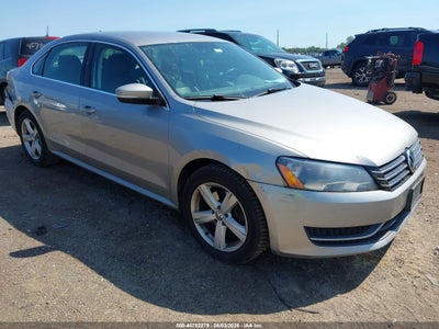 1VWBP7A39CC****** · 2012 VOLKSWAGEN PASSAT 2.5L SE