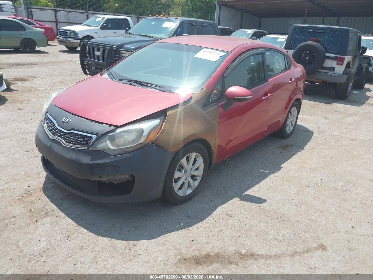 KNADN4A33F6****** · 2015 KIA RIO EX · 2/11