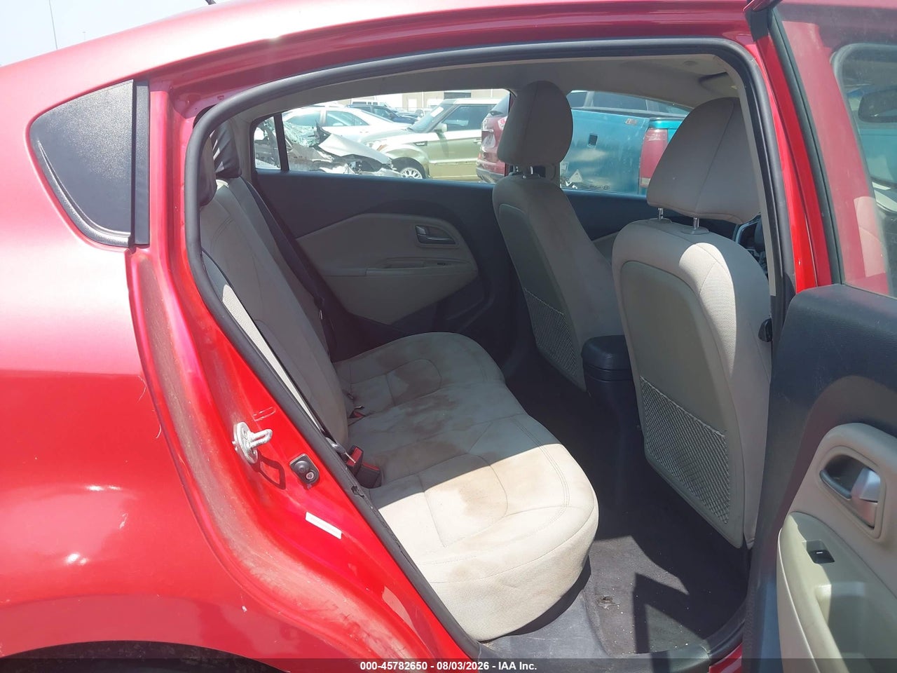 KNADN4A33F6****** · 2015 KIA RIO EX · 8/11