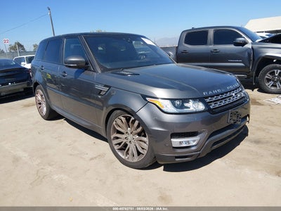 SALWR2FV8HA****** · 2017 LAND ROVER RANGE ROVER SPORT 3.0L V6 SUPERCHARGED HSE