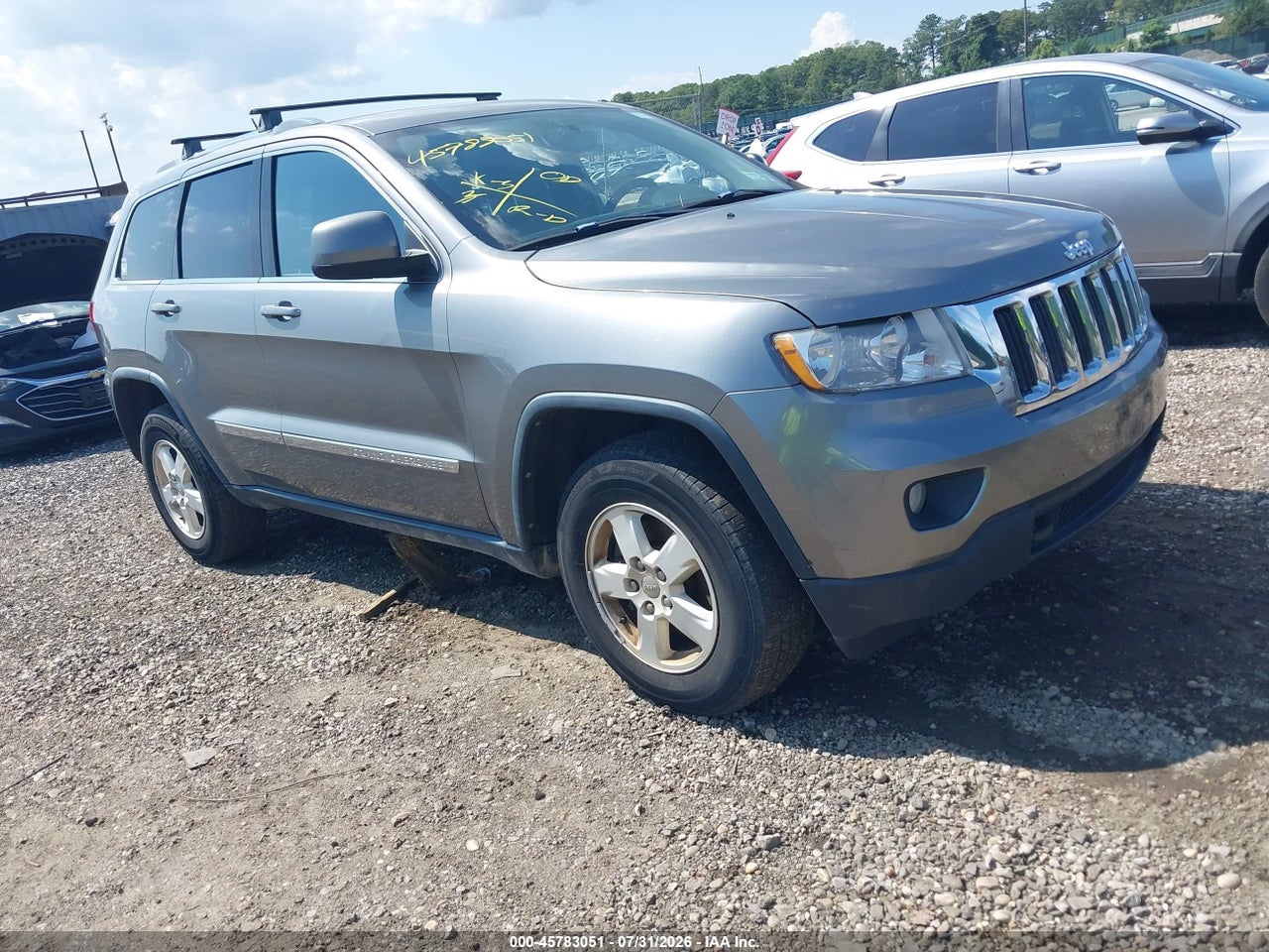 1C4RJFAG6CC****** · 2012 JEEP GRAND CHEROKEE LAREDO