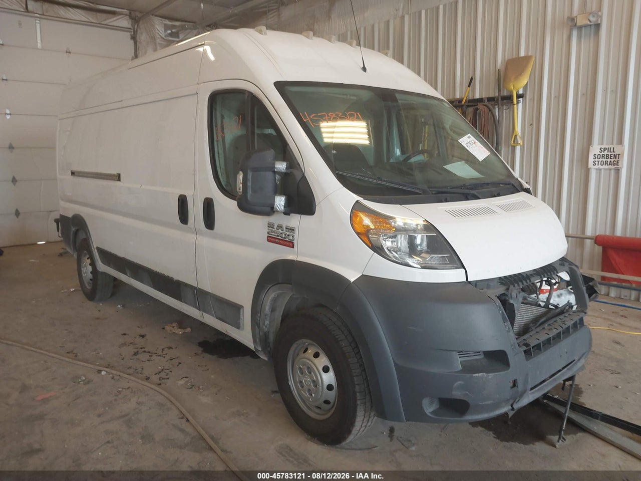 3C6TRVDG5JE****** · 2018 RAM PROMASTER 2500 HIGH ROOF 159 WB