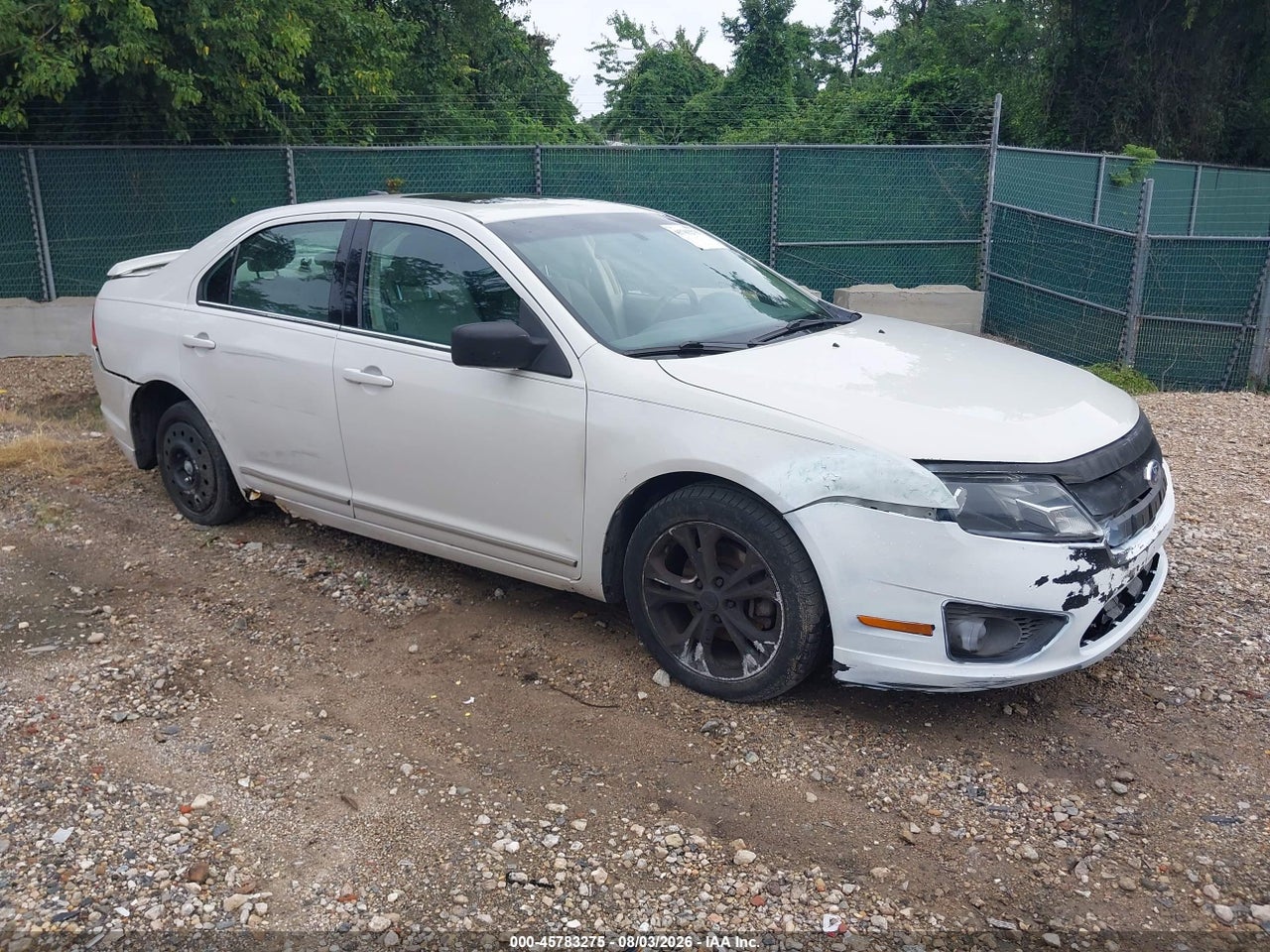 3FAHP0HA6CR****** · 2012 FORD FUSION SE