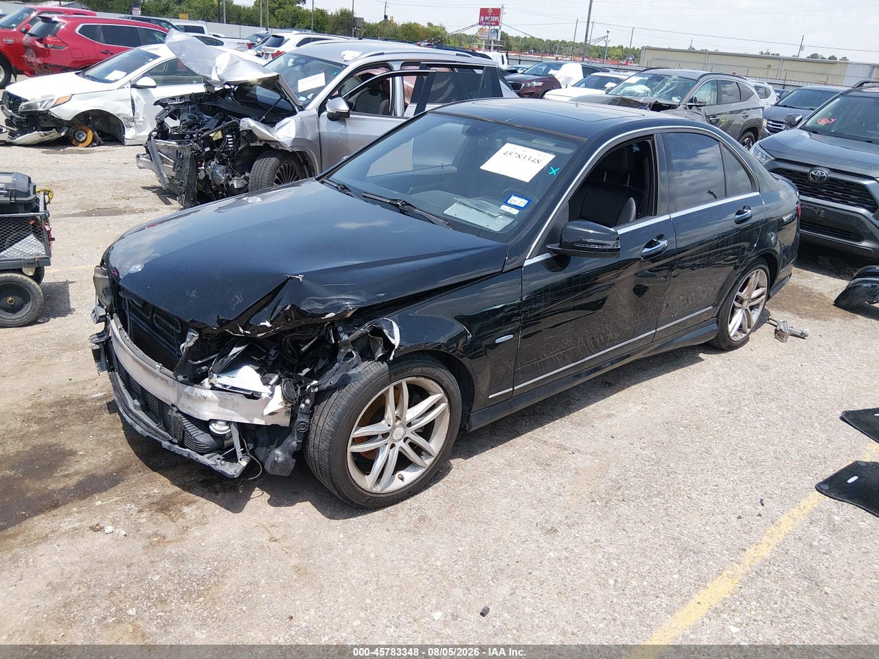 2012 MERCEDES-BENZ C 250 SPORT · 2/11