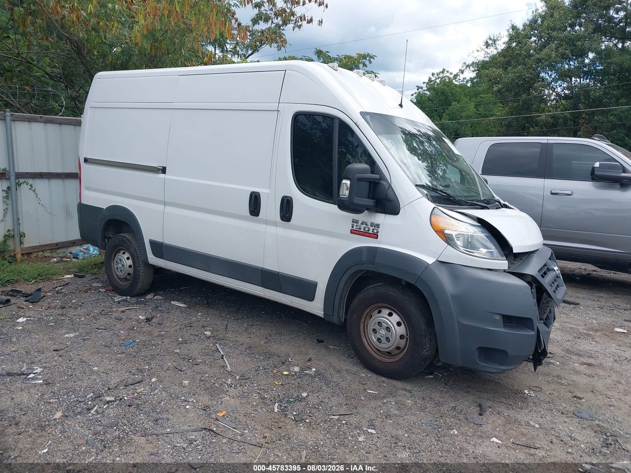 3C6TRVBG2JE****** · 2018 RAM PROMASTER 1500 HIGH ROOF 136 WB