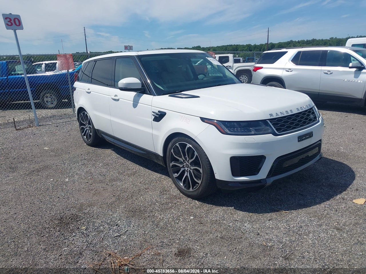 2020 LAND ROVER RANGE ROVER SPORT HSE MHEV