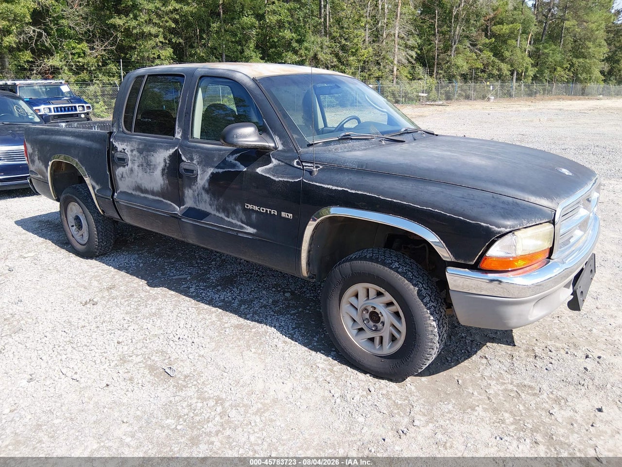 1B7GG2AZ71S****** · 2001 DODGE DAKOTA SLT/SPORT