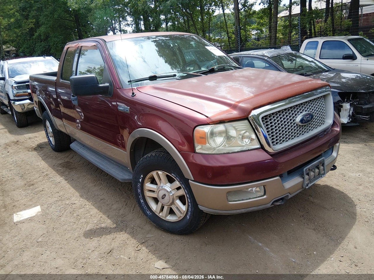 1FTPX14554N****** · 2004 FORD F-150 FX4/LARIAT/XL/XLT
