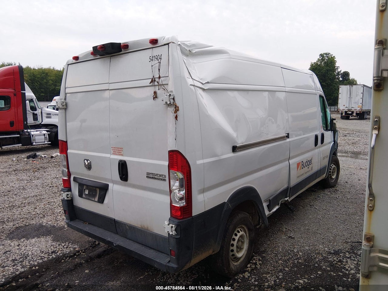 2025 RAM PROMASTER 2500 · 4/11