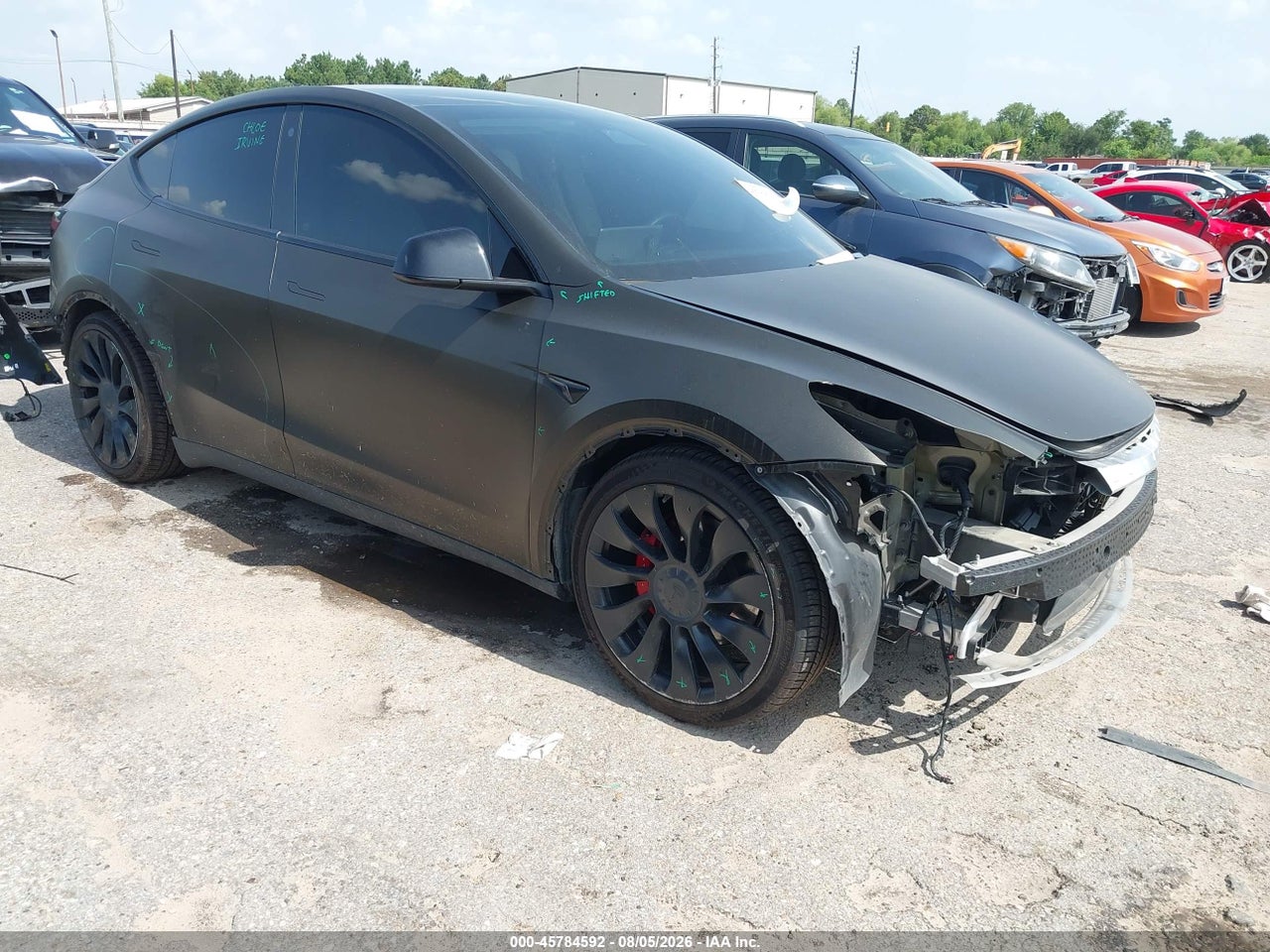 7SAYGDEF5NF****** · 2022 TESLA MODEL Y PERFORMANCE DUAL MOTOR ALL-WHEEL DRIVE