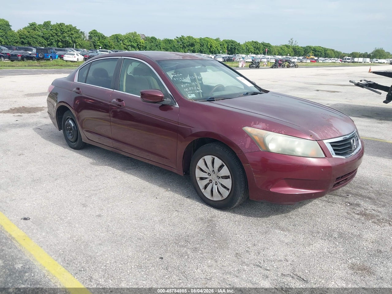 1HGCP2F3XAA****** · 2010 HONDA ACCORD 2.4 LX