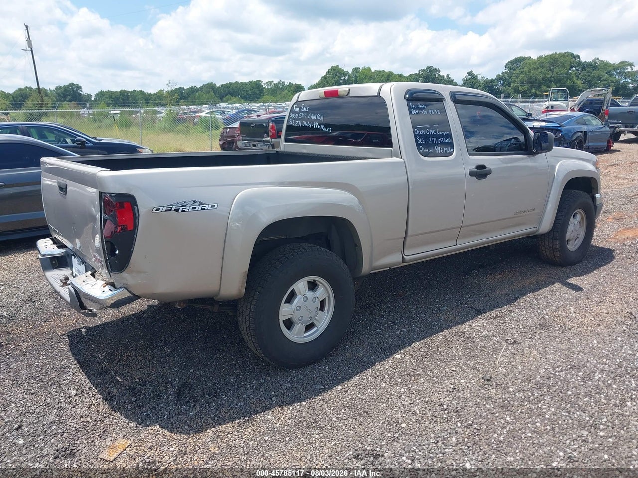2004 GMC CANYON SLE · 4/11
