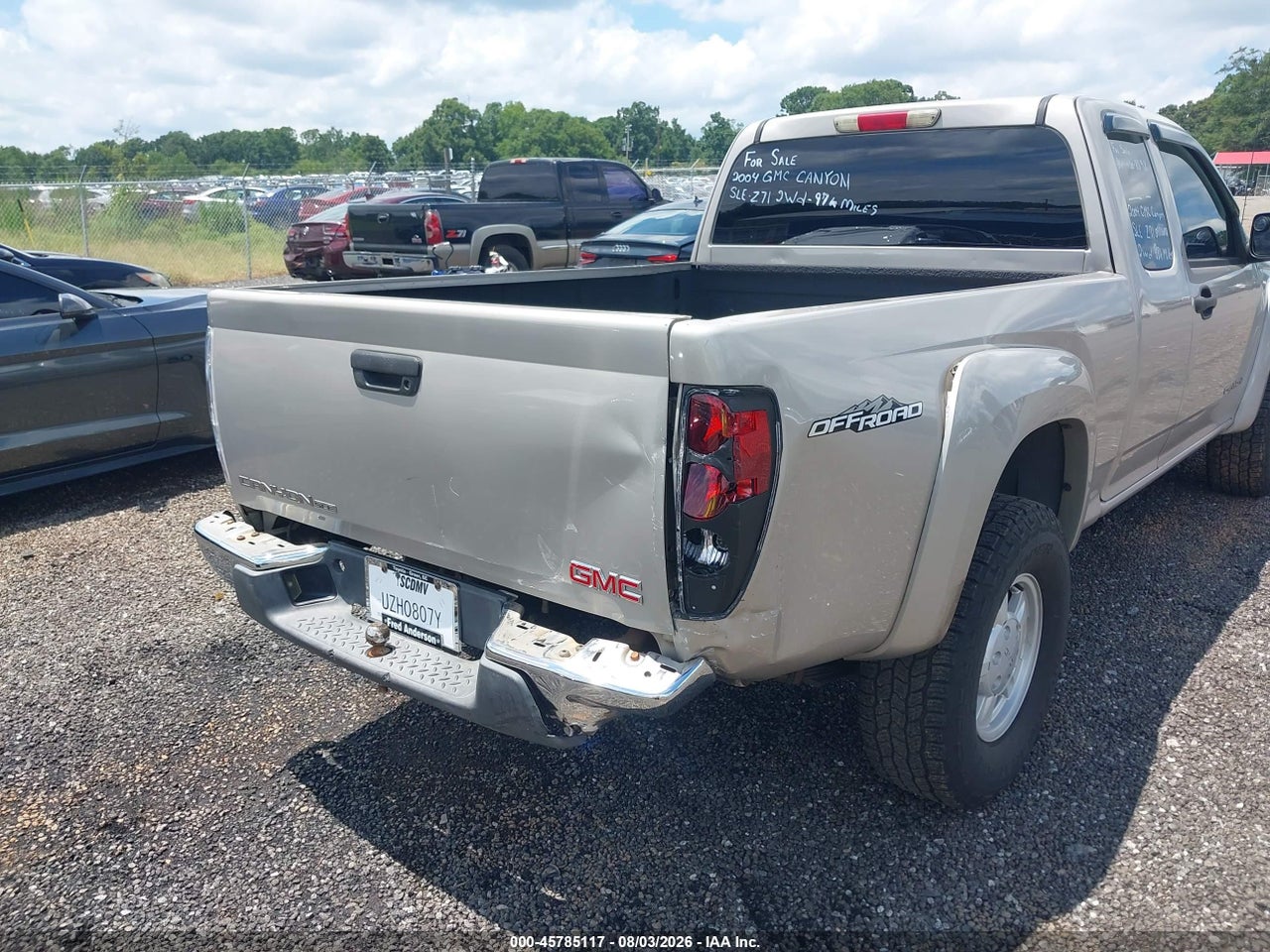 2004 GMC CANYON SLE · 6/11