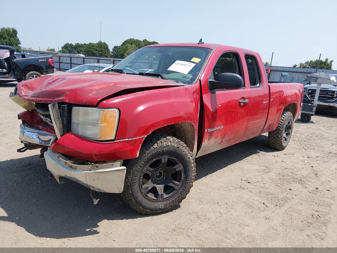 2GTEK19J281****** · 2008 GMC SIERRA 1500 SLE1 · 2/11