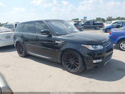 SALWR2FV0HA****** · 2017 LAND ROVER RANGE ROVER SPORT 3.0L V6 SUPERCHARGED HSE