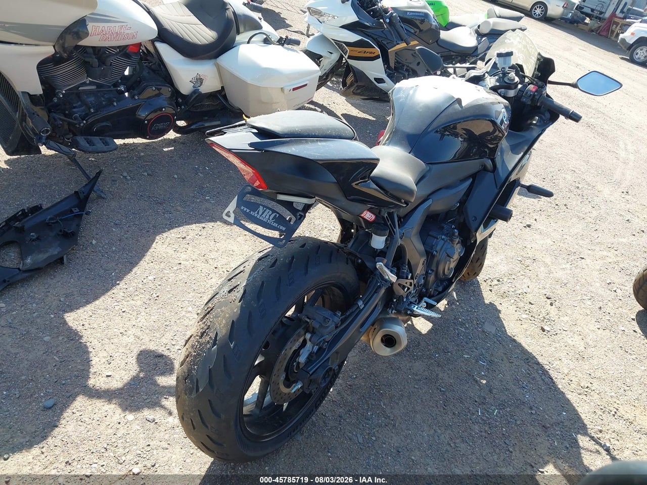JYARM38EXNA****** · 2022 YAMAHA YZFR7   · 4/10