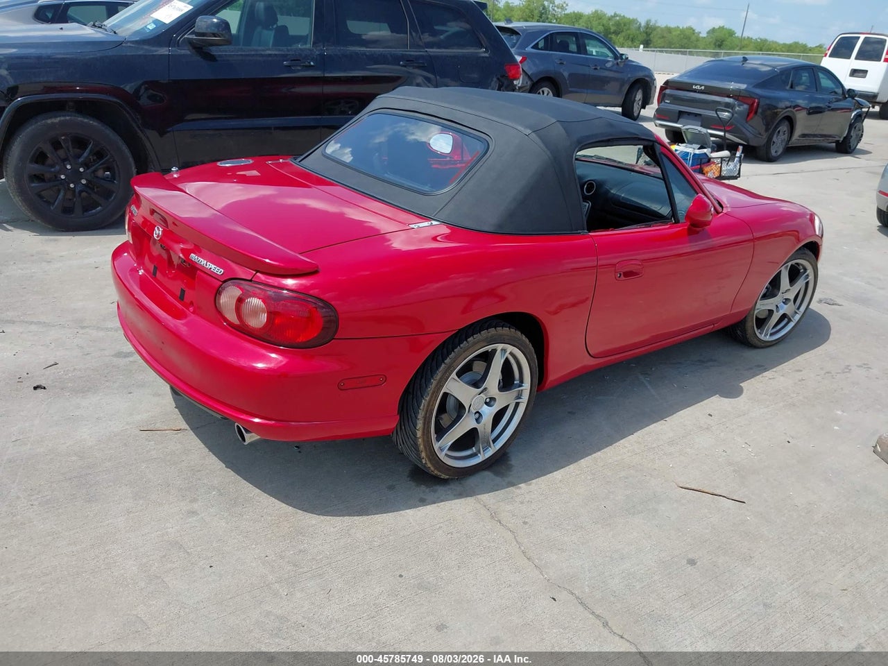 2005 MAZDA MAZDASPEED MX-5 MIATA CLOTH · 4/11