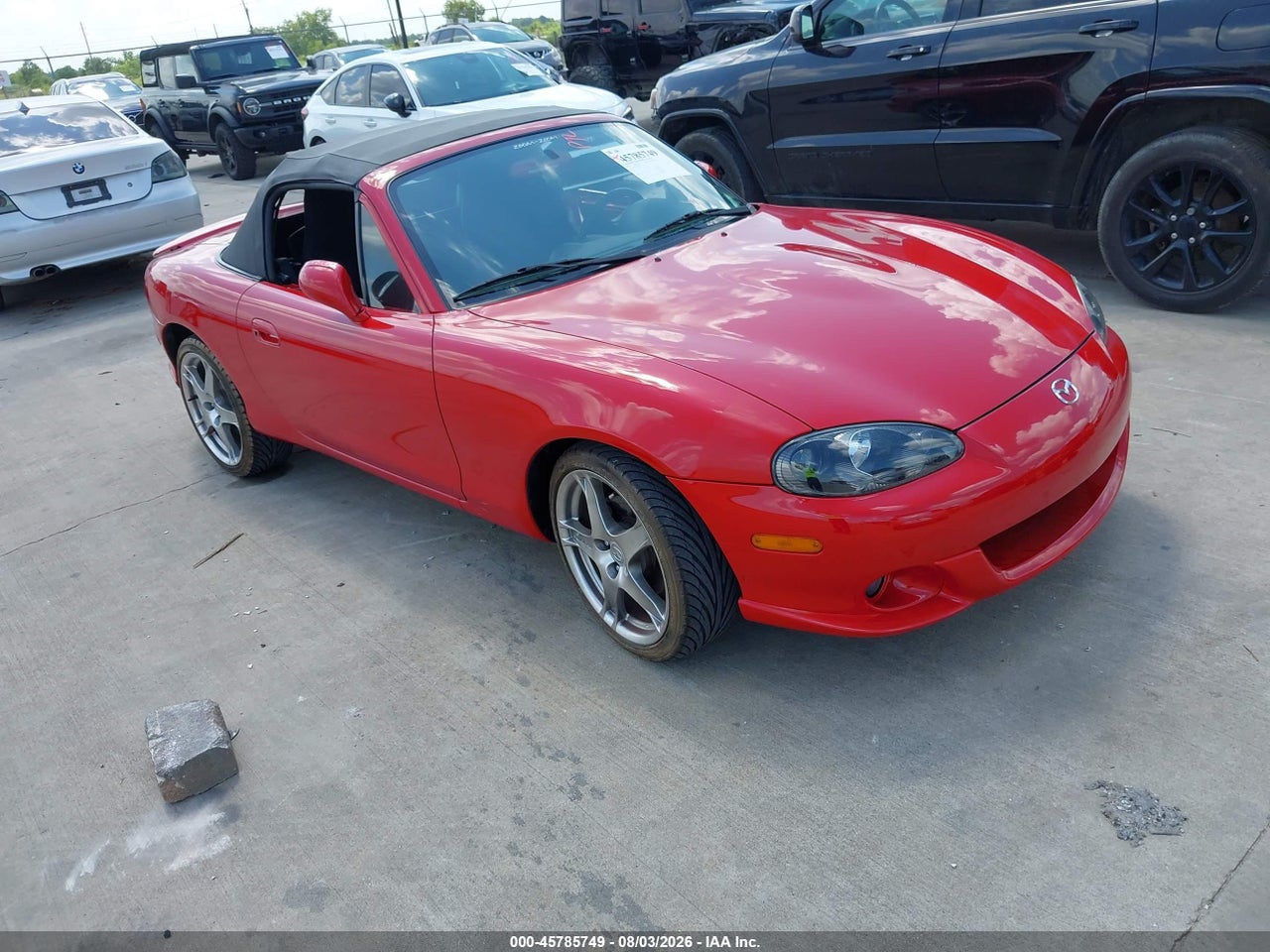 JM1NB354350****** · 2005 MAZDA MAZDASPEED MX-5 MIATA CLOTH