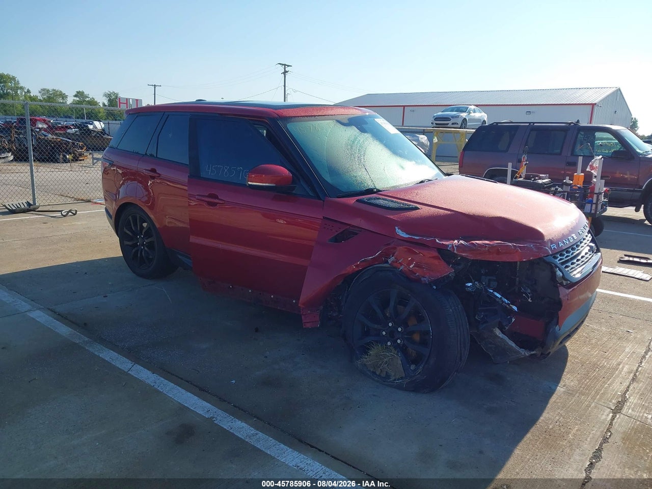SALWR2WF8EA****** · 2014 LAND ROVER RANGE ROVER SPORT 3.0L V6 SUPERCHARGED HSE