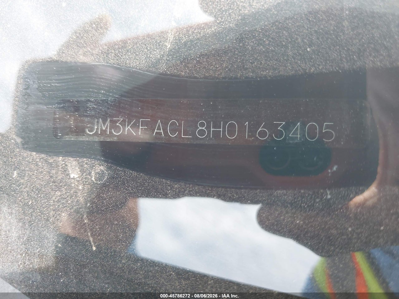 JM3KFACL8H0****** · 2017 MAZDA CX-5 TOURING · 9/11