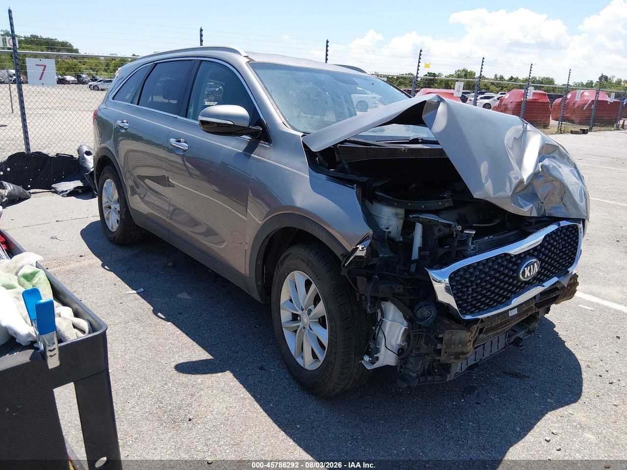 5XYPG4A3XHG****** · 2017 KIA SORENTO 2.4L LX