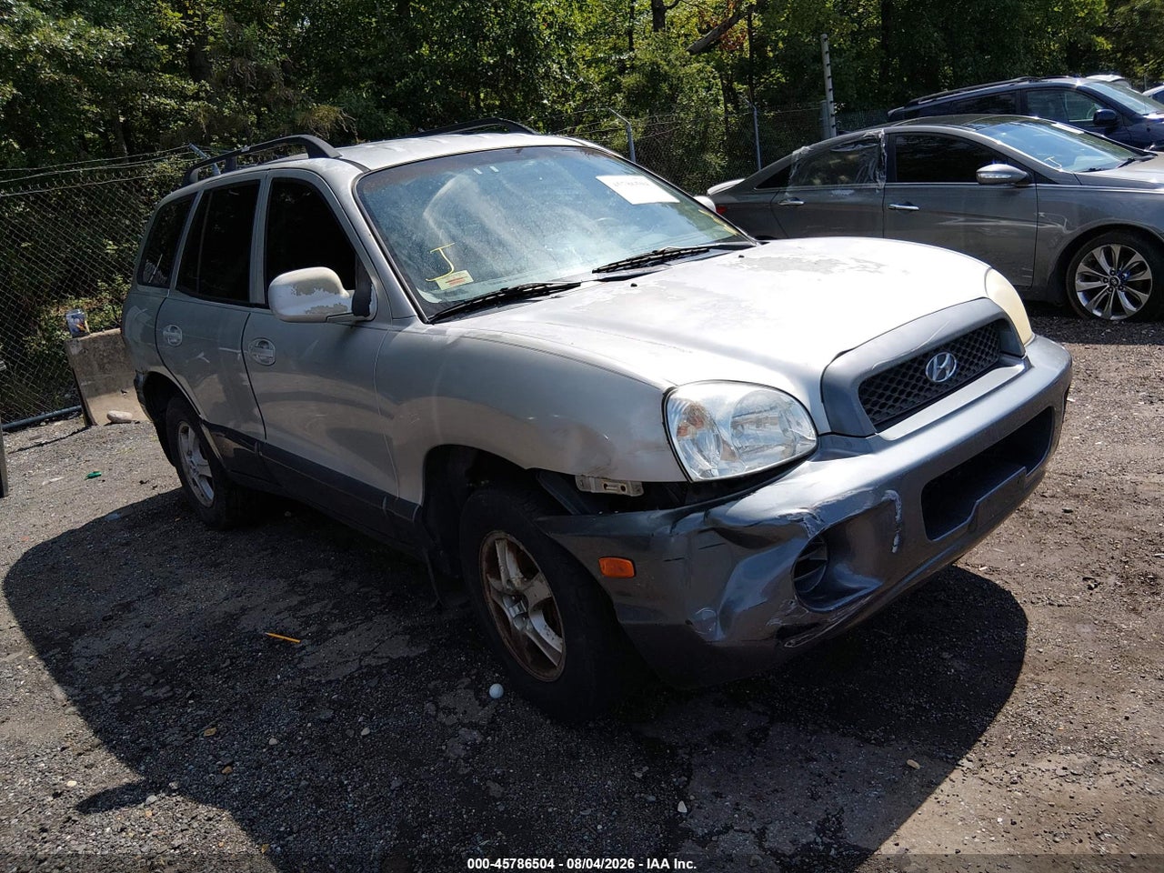 KM8SB12B94U****** · 2004 HYUNDAI SANTA FE