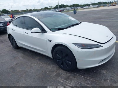 5YJ3E1EA8RF****** · 2024 TESLA MODEL 3 LONG RANGE DUAL MOTOR ALL-WHEEL DRIVE/REAR-WHEEL DRIVE