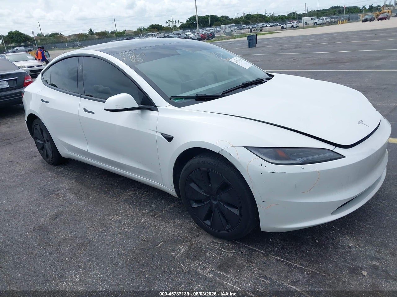 5YJ3E1EA8RF****** · 2024 TESLA MODEL 3 LONG RANGE DUAL MOTOR ALL-WHEEL DRIVE/REAR-WHEEL DRIVE