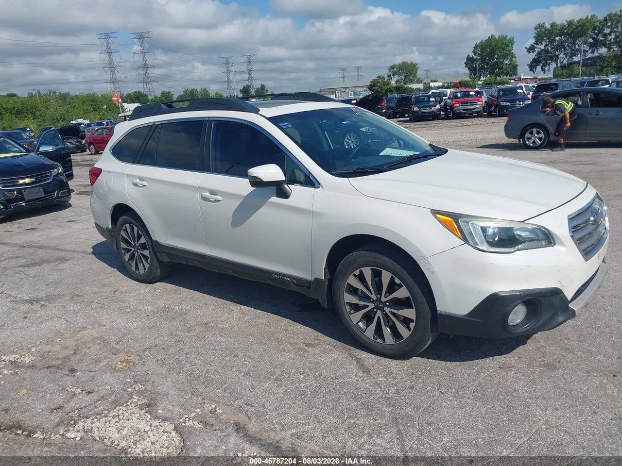 4S4BSBLC3F3****** · 2015 SUBARU OUTBACK 2.5I LIMITED