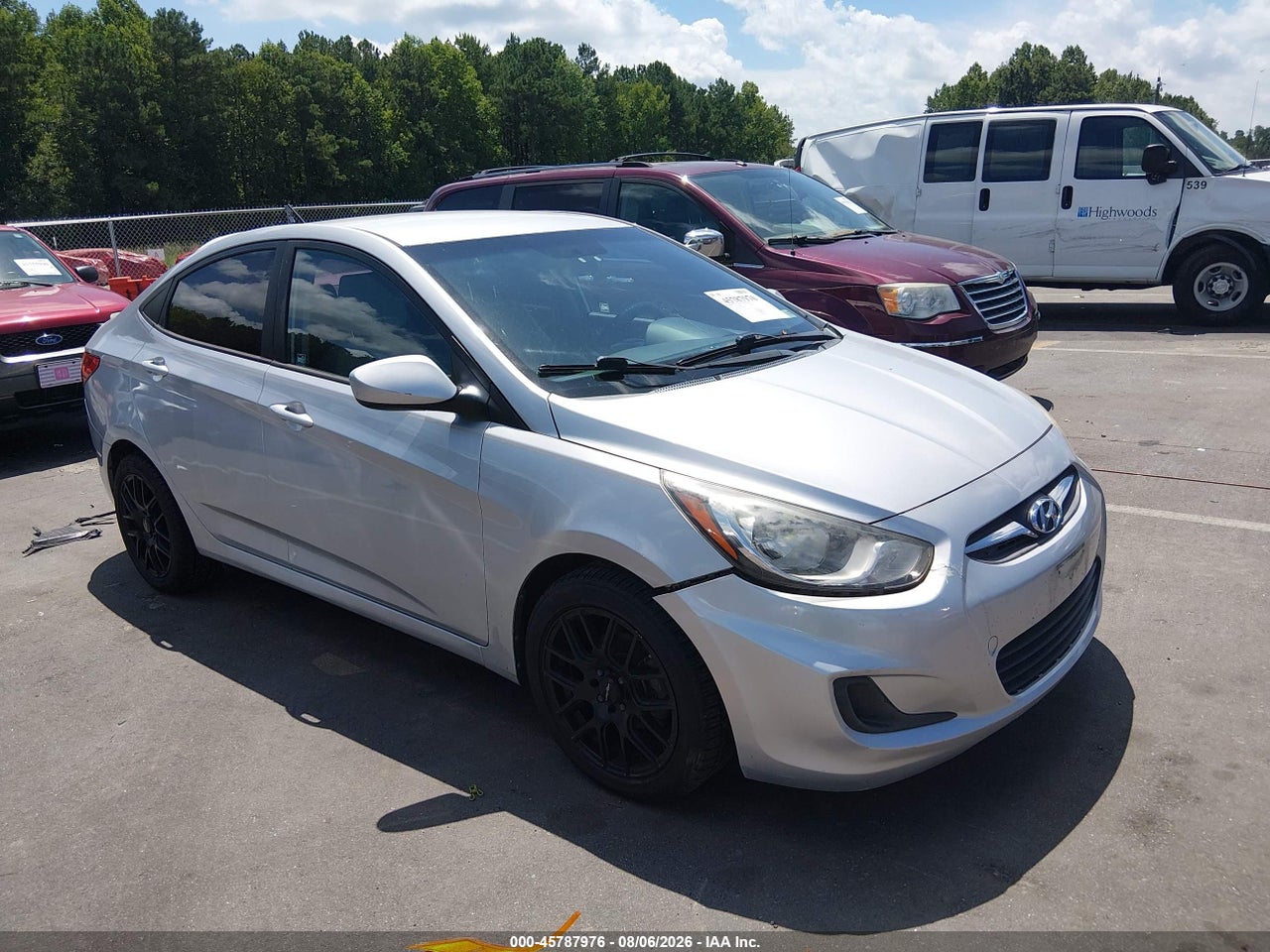 KMHCT4AE5EU****** · 2014 HYUNDAI ACCENT GLS
