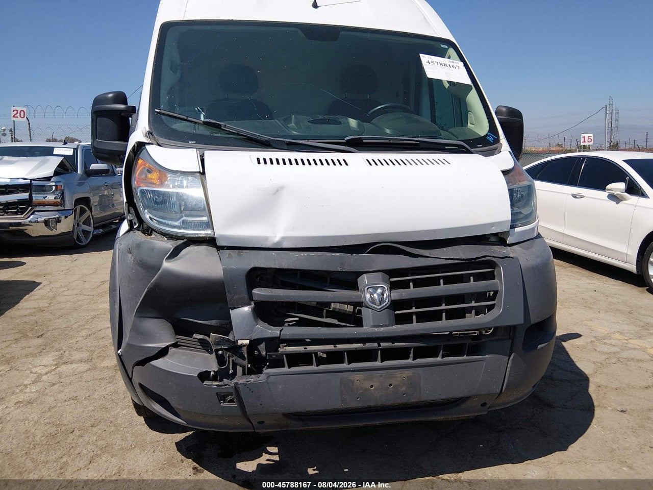 2018 RAM PROMASTER 1500 HIGH ROOF 136 WB · 6/11