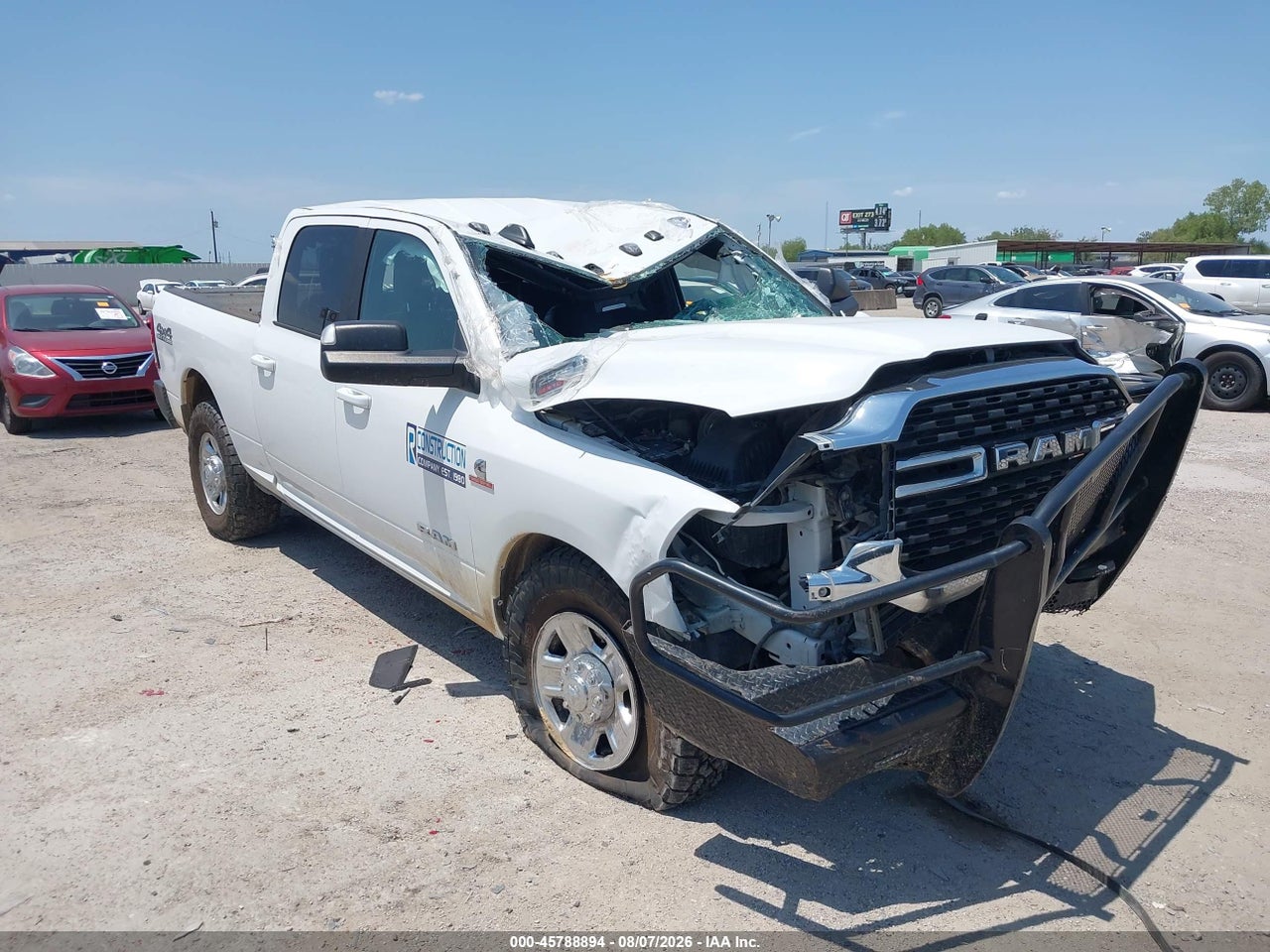 3C6UR5DL0NG****** · 2022 RAM 2500 LONE STAR  4X4 6'4 BOX