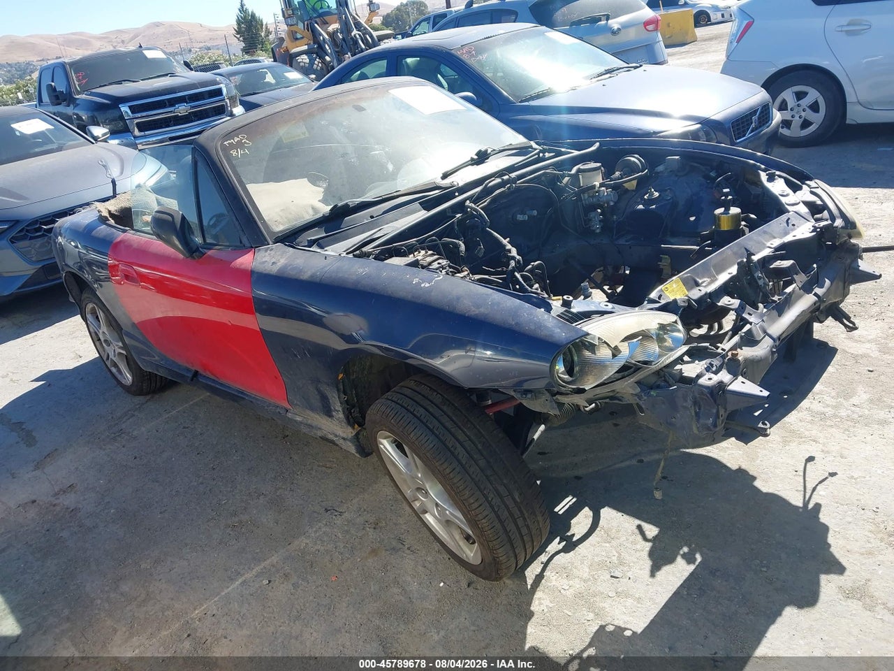 JM1NB353720****** · 2002 MAZDA MX-5 MIATA CLOTH/LS/SE