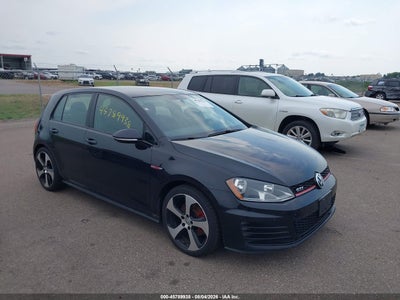 2016 VOLKSWAGEN GOLF GTI S 4-DOOR