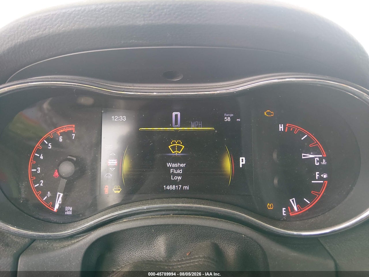 1C4SDJCT6HC****** · 2017 DODGE DURANGO R/T · 7/11
