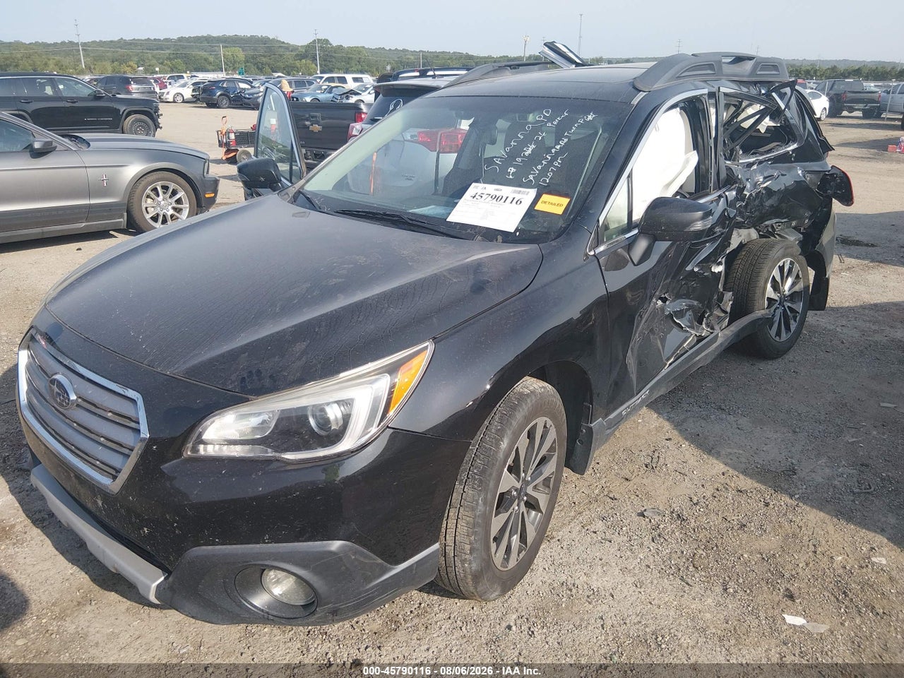 2016 SUBARU OUTBACK 2.5I LIMITED · 6/11