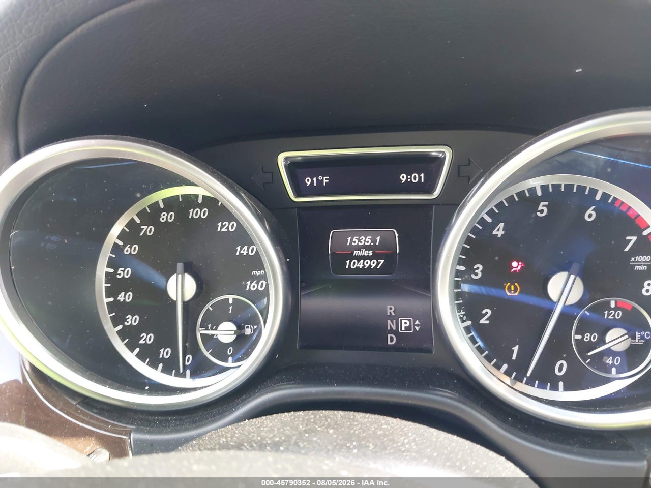 4JGDF6EE1FA****** · 2015 MERCEDES-BENZ GL 450 4MATIC · 7/11