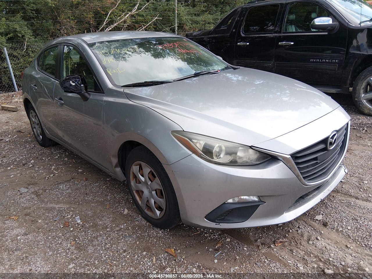 JM1BM1U74E1****** · 2014 MAZDA MAZDA3 I SPORT